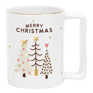 Merry Christmas Trees Mug