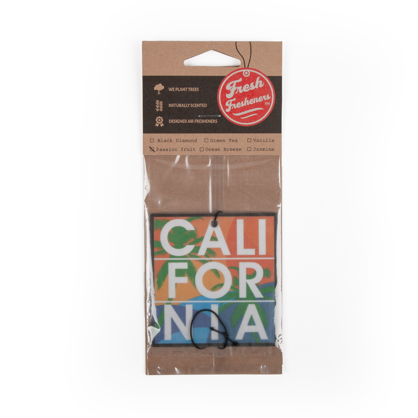 California Square Air Freshener Pack of 12