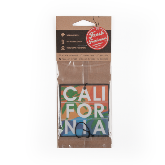 California Square Air Freshener Pack of 12