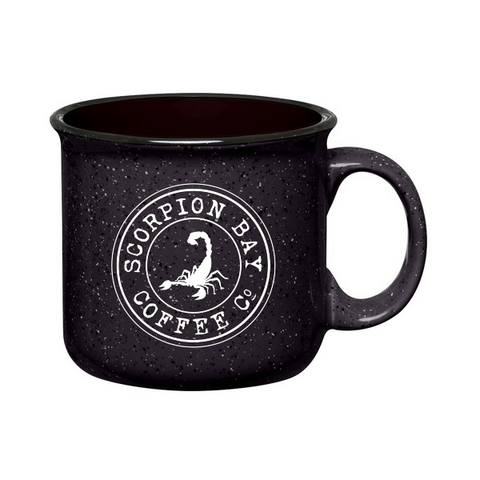 Ceramic Campfire Coffee Mug - 15oz Black