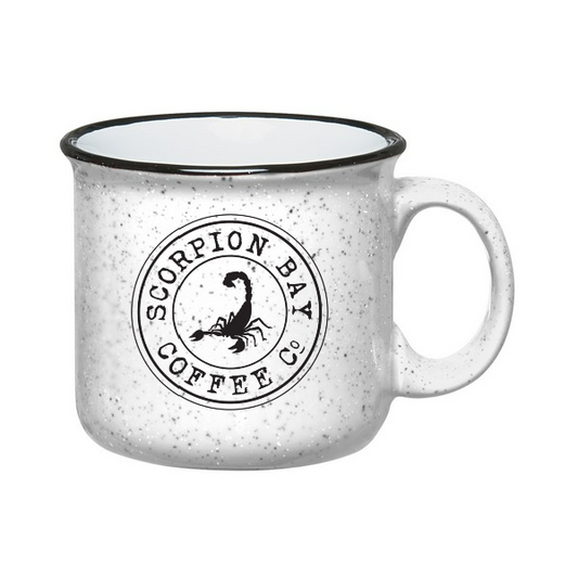 Ceramic Campfire Coffee Mug - 15oz White